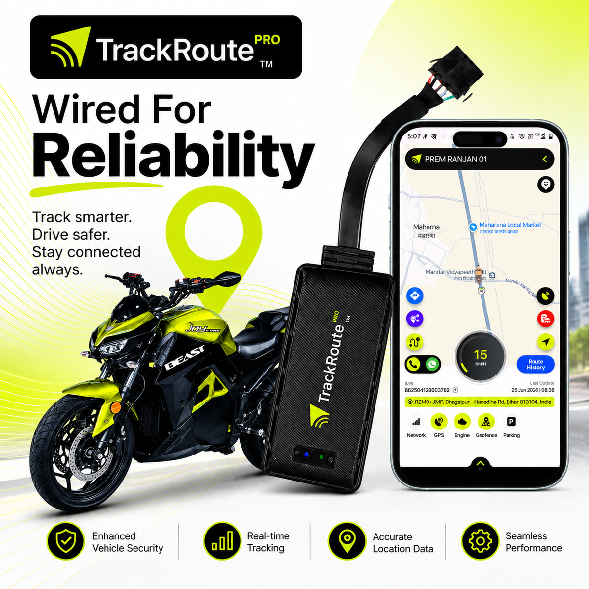 Sentinel Wired GPS Tracker